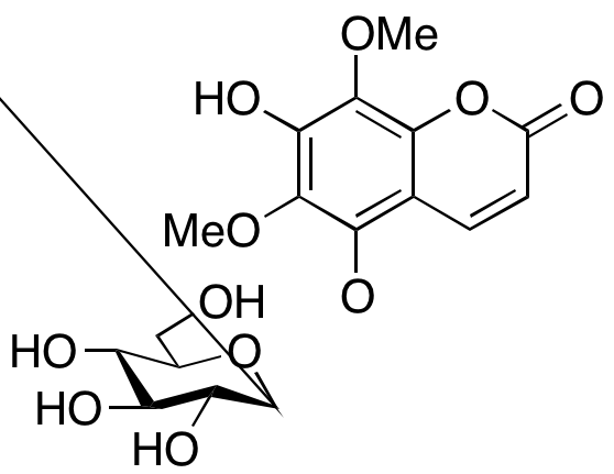 7-Hydroxyisofraxidin 5-β-D-Glucoside