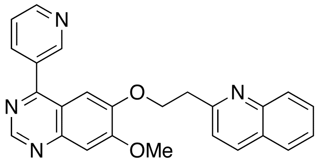 7-Methoxy-4-(pyridin-3-yl)-6-[2-(quinolin-2-yl)ethoxy]quinazoline