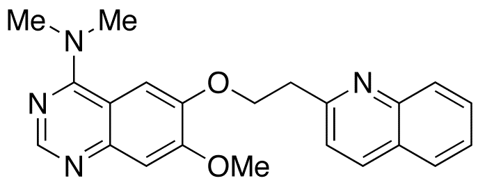 7-Methoxy-N,N-dimethyl-6-[2-(quinolin-2-yl)ethoxy]quinazolin-4-amine