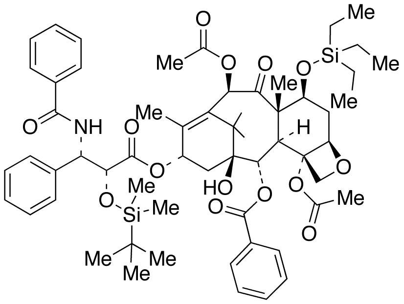 7-O-(Triethylsilyl)-2’-O-tert-butyl(dimethyl)silyl Paclitaxel