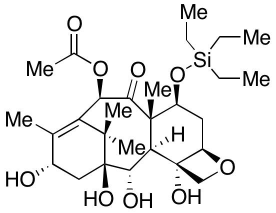 7-O-(Triethylsilyl-2-debenzoyl-4-desacetyl-hexahydrobaccatin III