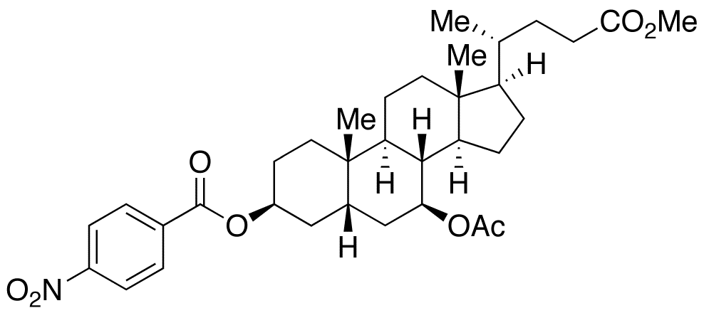 7-O-Acetyl 3β-Ursodeoxycholic Acid Methyl Ester p-Nitrobenzoate