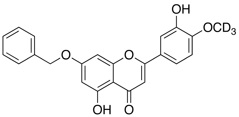 7-O-Benzyldiosmetine-d3