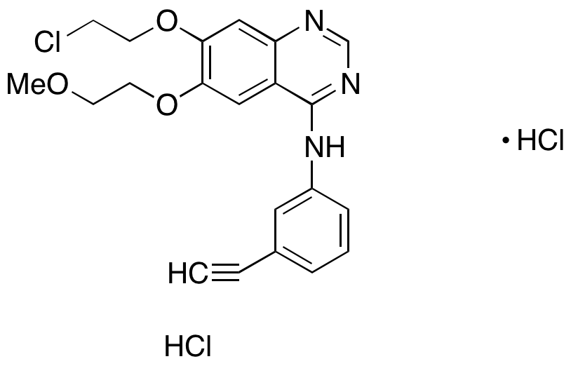 7-O-Desmethoxy-7-O-chloroethyl Erlotinib Hydrochloride