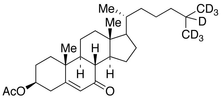 7-Oxo Cholesterol-d7 3-Acetate