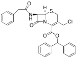 7-Phenylacetamide-3-chloromethyl-3-cephem-4-carboxylic Acid Diphenylmethyl Ester