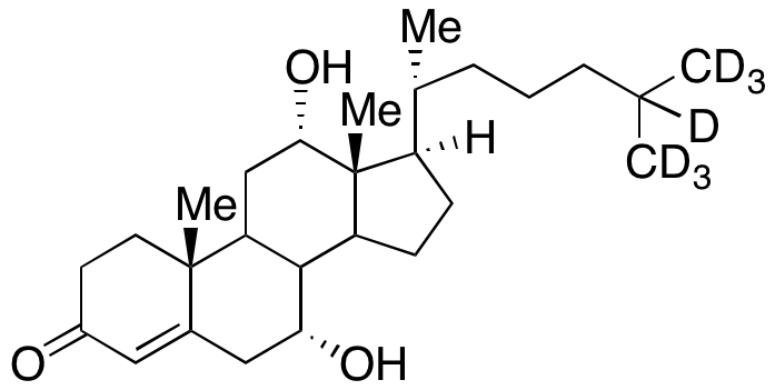 7α,12α-Dihydroxycholest-4-en-3-one-d7