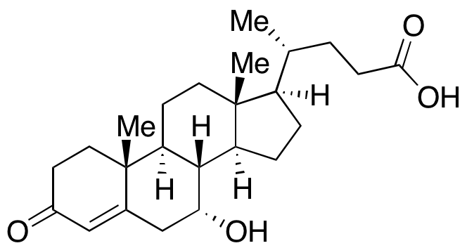 7α-Hydroxy-3-oxo-chol-4-en-24-oic Acid