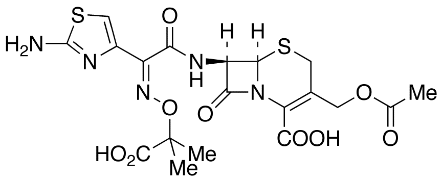 7β-[(Z)-2-(2-Aminothiazol-4-yl)-2-(1-carboxy-1-methylethoxyimino)acetamido]-3-acetoxymethyl-3-cephem-4-carboxylic Acid