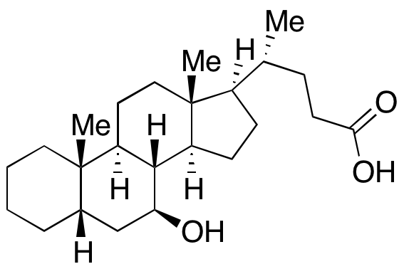 7β-Hydroxy-5β-cholanoic Acid