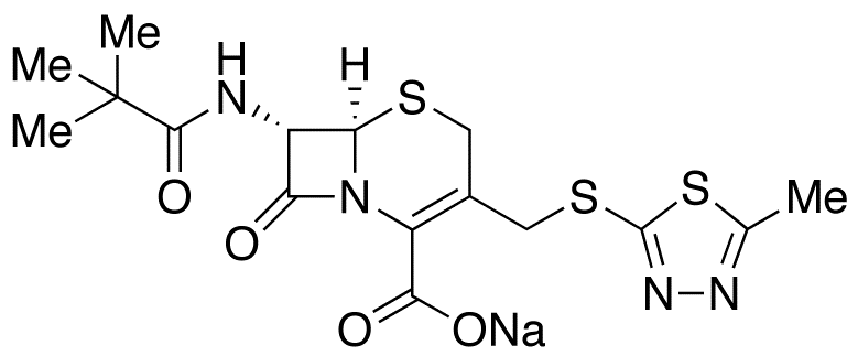 7-epi-N7-Des[2-(1H-tetrazol-1-yl)acetyl]-N7-(tert-butylcarbonyl) Cefazolin Sodium Salt