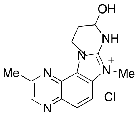 8,9,10,11-Tetrahydro-2,7-dimethyl-9-hydroxy-quinoxalo[7’,8’:4,5]imidazo[1,2-a]pyrimidinium Chloride