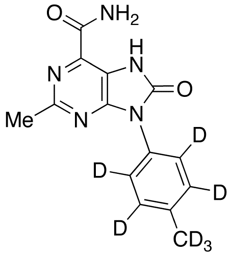 8,9-Dihydro-2-methyl-9-(4-methylphenyl)-8-oxo-7H-purine-6-carboxamide-d7