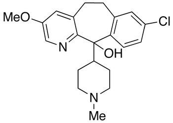 8-Chloro-3-methoxy-11-(1-methyl-4-piperidinyl)-6,11-dihydro-5H-benzo[5,6]-cyclohepta[1,2-b]pyridin-11-ol