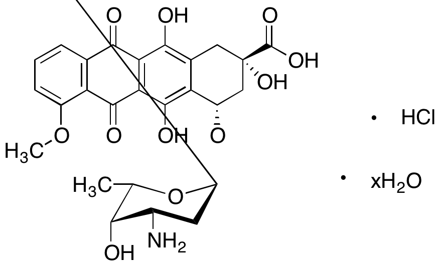 8-Desacetyl-8-carboxy Daunorubicin Hydrochloride Hydrate