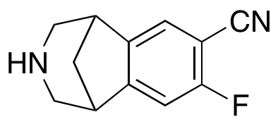 8-Fluoro-2,3,4,5-tetrahydro-1,5-methano-1H-3-benzazepine-7-carbonitrile