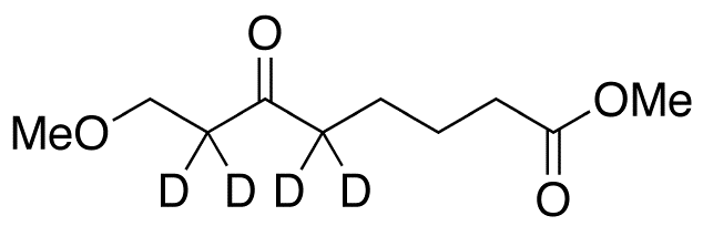 8-Methoxy-6-oxo-octanoic Acid Methyl Ester-d4