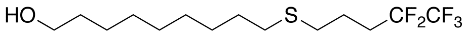 9-[(4,4,5,5,5-Pentafluoropentyl)thio]nonanol