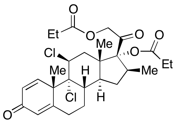 9,11β-Dichloro-17,21-dihydroxy-16β-methyl-pregna-1,4-diene-3,20-dione Dipropionate