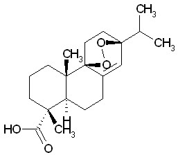 9,13-Epidioxy-8(14)-abieten-18-oic acid