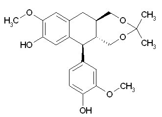 9,9’-O-Isopropyllidene-isolariciresinol