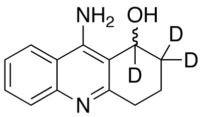 9-Amino-1,2,3,4-tetrahydroacridin-1-ol-d3