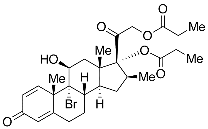 9-Deschloro-9-bromo Beclomethasone Dipropionate