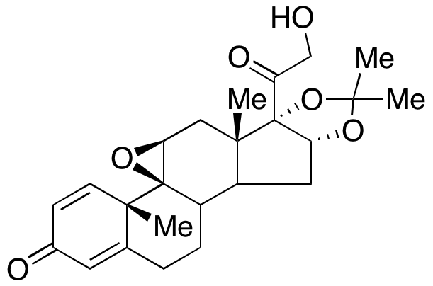 9-Desfluoro-9(11)-epoxy Triamcinolone Acetonide