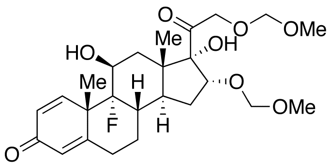 9-Fluoro-11β,17-dihydroxy-16α,21-bis(methoxymethoxy)-pregna-1,4-diene-3,20-dione