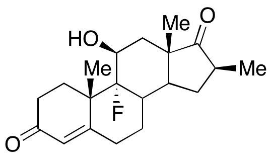 9-Fluoro-11β-hydroxy-16β-methylandrost-4-ene-3,7-dione