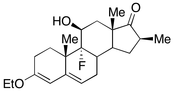 9-Fluoro-11β-hydroxy-3-ethoxy-16β-methylandrosta-3,5-dien-17-one