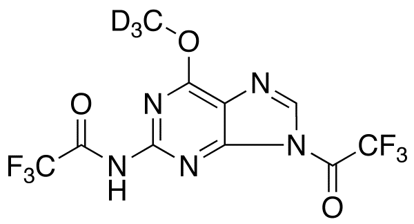 9-N-Trifluoroacetyl-2-trifluoroacetamide-6-O-methyl-d3-guanine