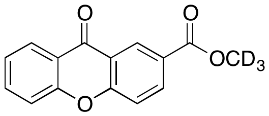 9-Oxo-xanthene-2-carboxylic Acid Methyl Ester-D3