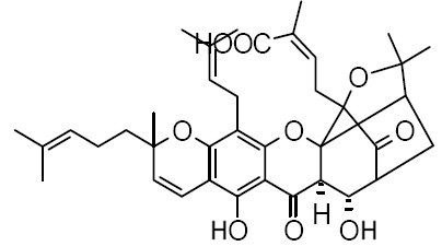 9R-10alpha-Hydroxyepigambogic acid