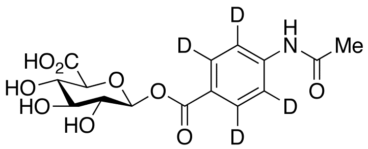 Acedoben-d4 Acyl-β-D-glucuronide