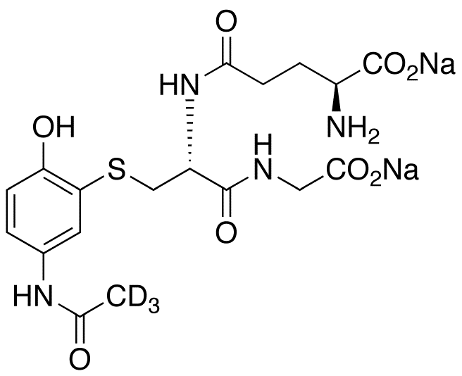 Acetaminophen Glutathione-d3 Disodium Salt