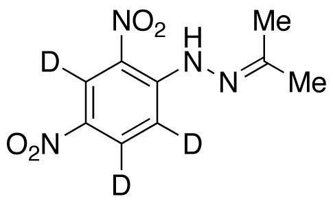 Acetone 2,4-Dinitrophenylhydrazone-d3