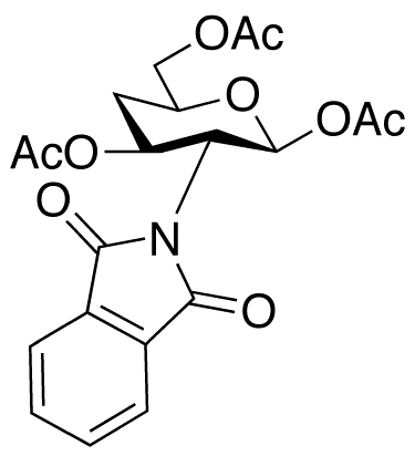 Acetyl 2-Deoxy-2-phthalimido-4-deoxy-3,6-di-O-acetyl-β-D-glucopyranoside