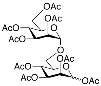 Acetyl 6-O-(2,3,4,6-Tetra-O-acetyl-α-D-mannopyranosyl)-2,3,4-tri-O-acetyl-D-mannopyrannose