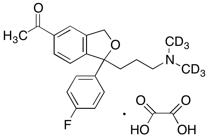 Acetyl Citalopram-d6 Oxalate