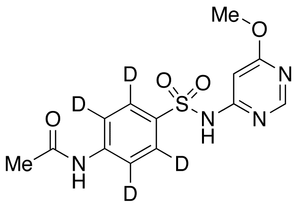 Acetylsulfamonomethoxine-d4