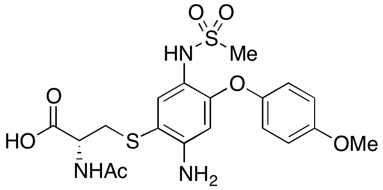 Amino Hydroxynimesulide Methyl Ether NAC Adduct