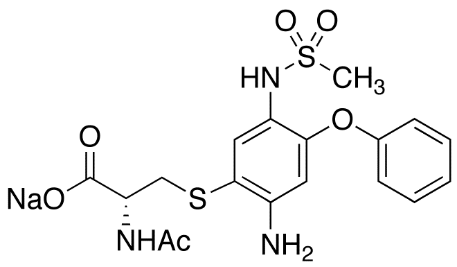 Amino Nimesulide NAC Adduct Sodium Salt