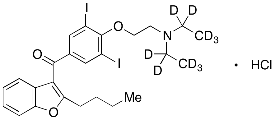 Amiodarone-d10 Hydrochloride