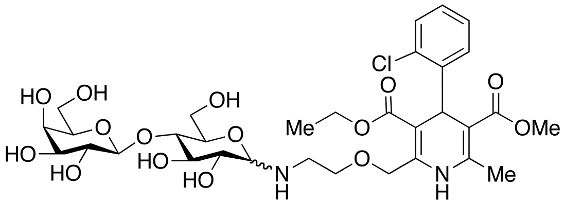 Amlodipine N-Lactoside (Mixture of Diastereomers)