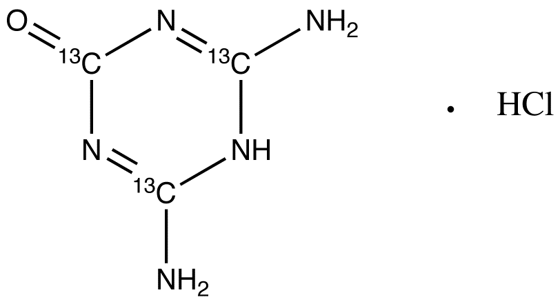 Ammeline-13C3 Hydrochloride