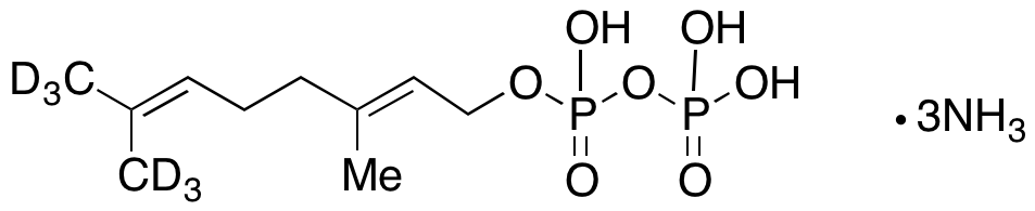 Ammonium Geranyl Pyrophosphate-D6 Triammonium Salt