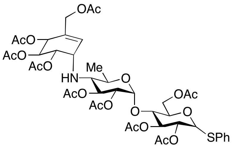 Amylostatin XG 1-Thiophenyl Nonaacetate