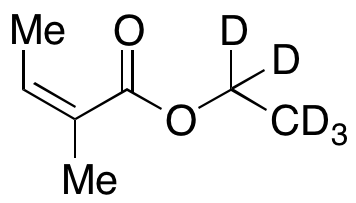 Angelic Acid Ethyl-d5 Ester