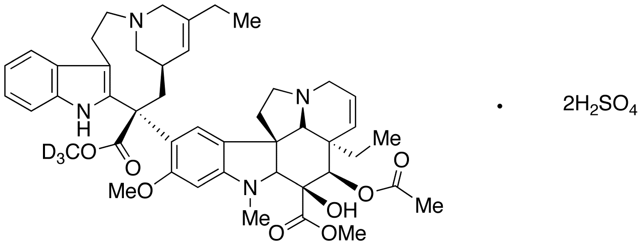 Anhydro Vinblastine-d3 Disulfate Salt